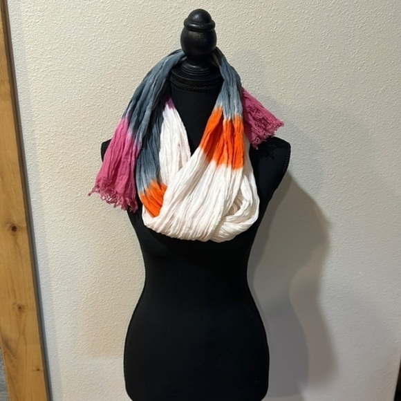 Scarf Tie Dyed Scarf Wrap - Picture 2 of 3